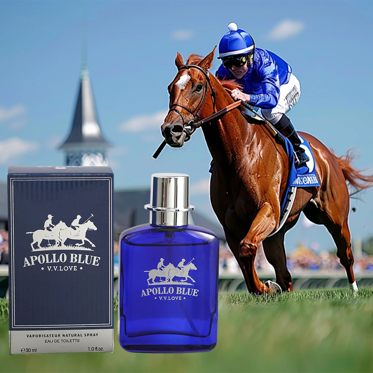 30ML Apollo Men's Perfume Bottle with Fine Mist Spray and Luxury Gift Box, Multiple Material Options Including Glass, Acrylic, PET or Metal, Long-Lasting Pheromone Cologne Inspired by Polo EDP for Retail, Gifting, and Factory Direct Orders 1