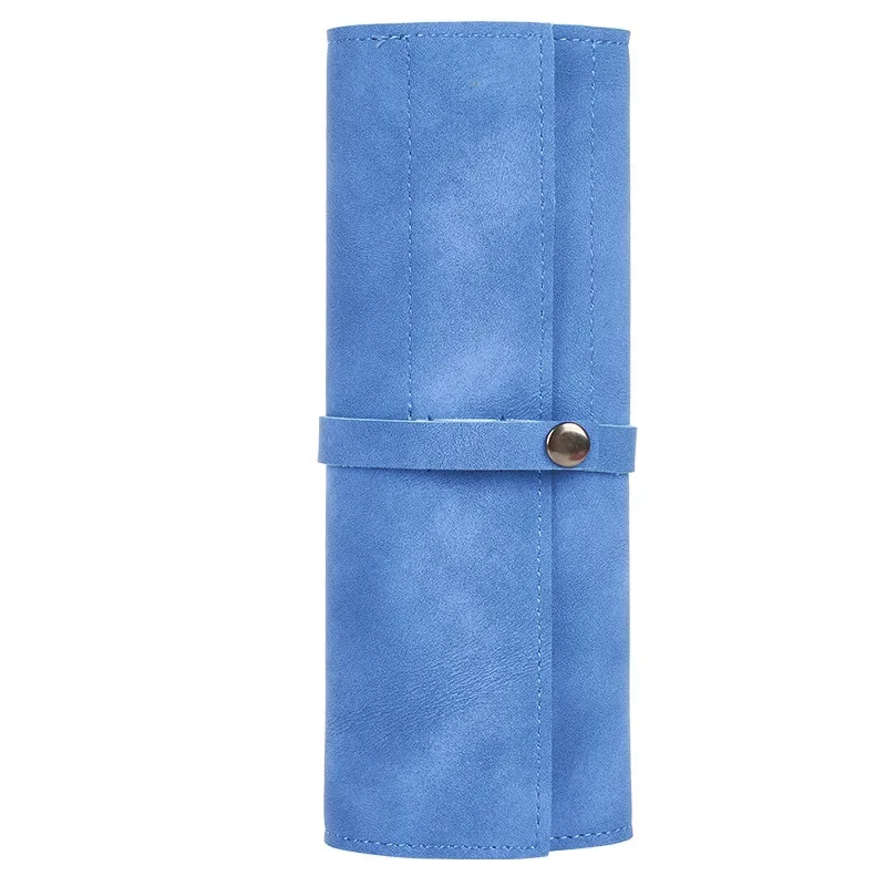 Travel Watch Organizer | Premium Full Grain Leather Watch Band Roll Organizer, 5-Slot Handmade Travel Case for Watch Straps, Portable Storage Box for Watch Lovers, Easy Carry-On Accessory for Watches & Jewelry - 图片 10