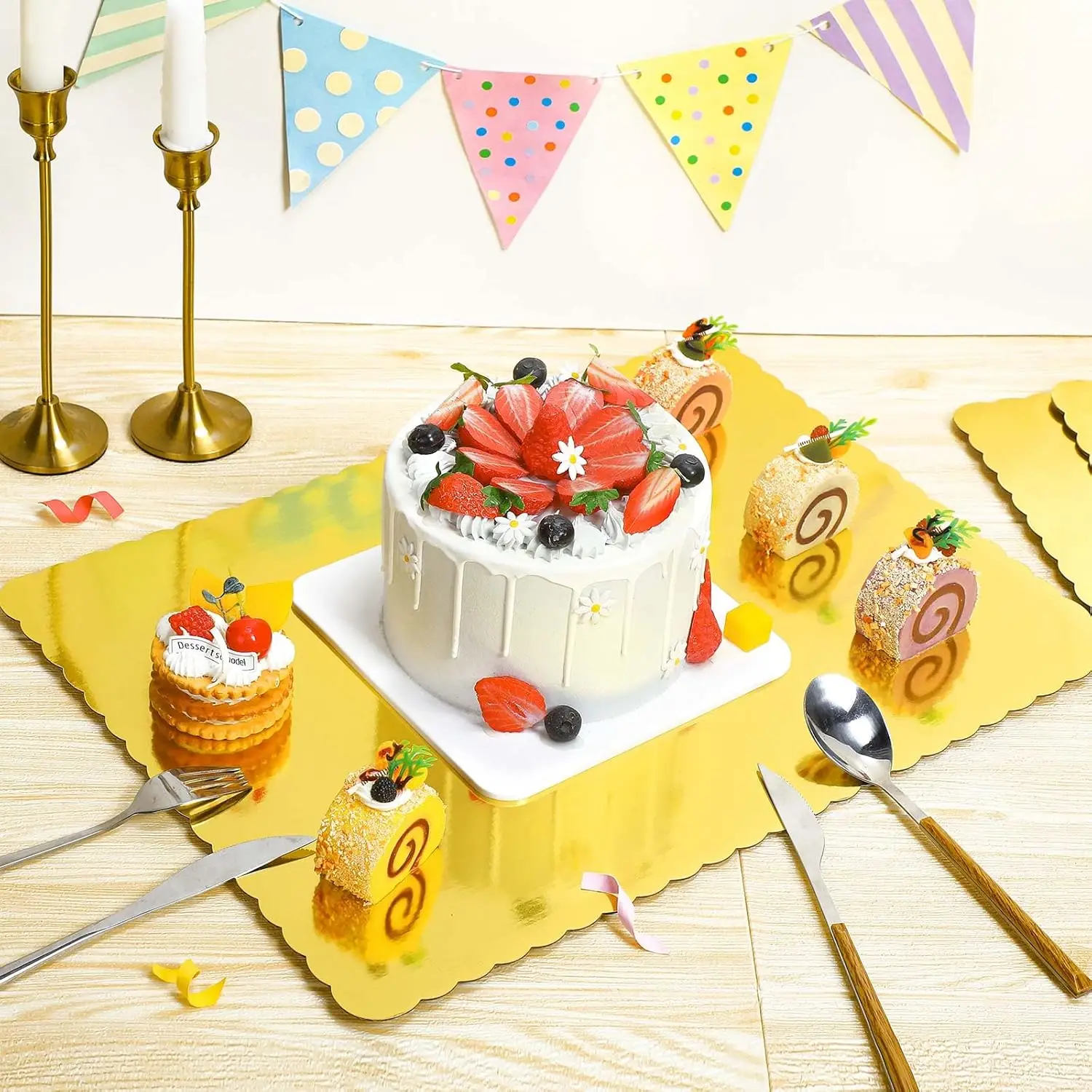 Why 112+ Bakeries Switched: Rectangle Cake Boards 10×14 Inch Save 250% ROI – Disposable Greaseproof Base Eliminates Washing, Sanitizing & Storage Headaches 5