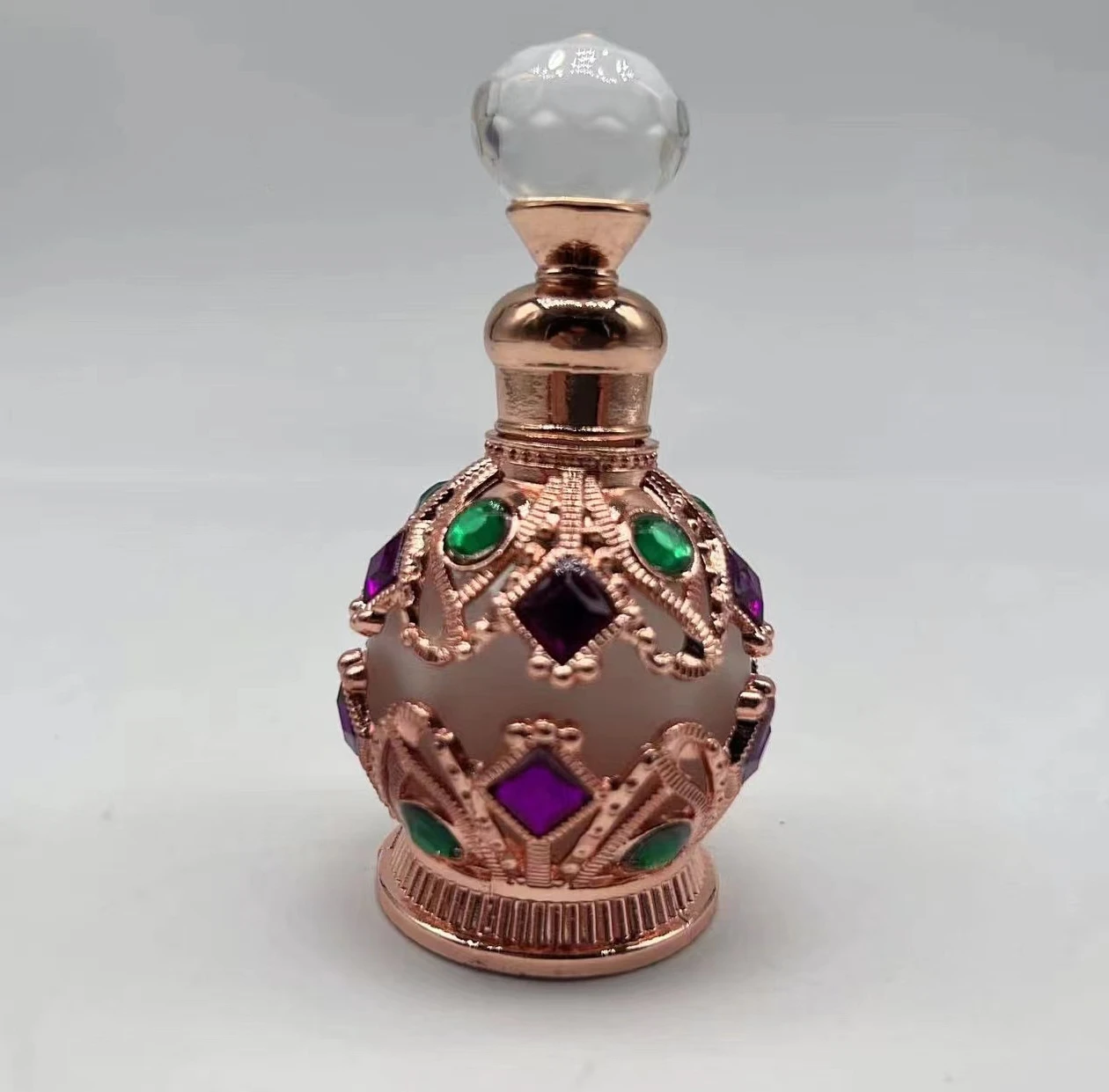 15ml Refillable Mini Essential Oil Roller Bottles – Portable Electroplated Carved Glass Containers for Perfume, Aromatherapy Oils, Travel-Friendly Cosmetic Storage, Reusable and Leak-Proof Bottles - 图片 7