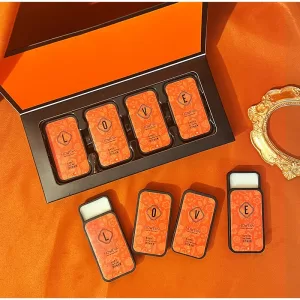 10g Unisex Solid Perfume Jar with Luxury Packaging – High-Quality Glass, PET & Resin Containers, Metal & Wooden Caps, Portable Pocket Size Travel Fragrance Case with Gift Box for Men & Women