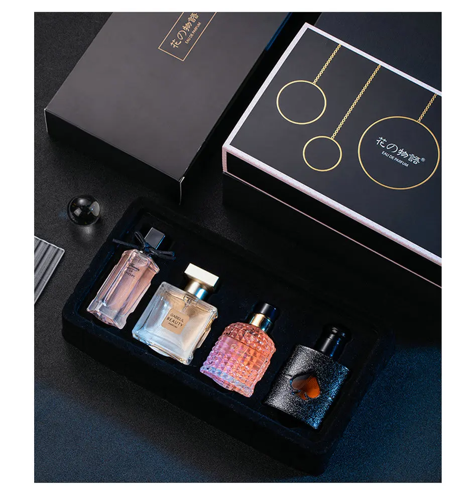 Luxury Empty Perfume Bottle and Rigid Gift Box Set – 105ml Thick Glass Refillable Container with Four-Piece Paperboard Case, Soft Velvet Interior and Decorative Alloy Cap, Wholesale Packaging for Fragrance Brands 3