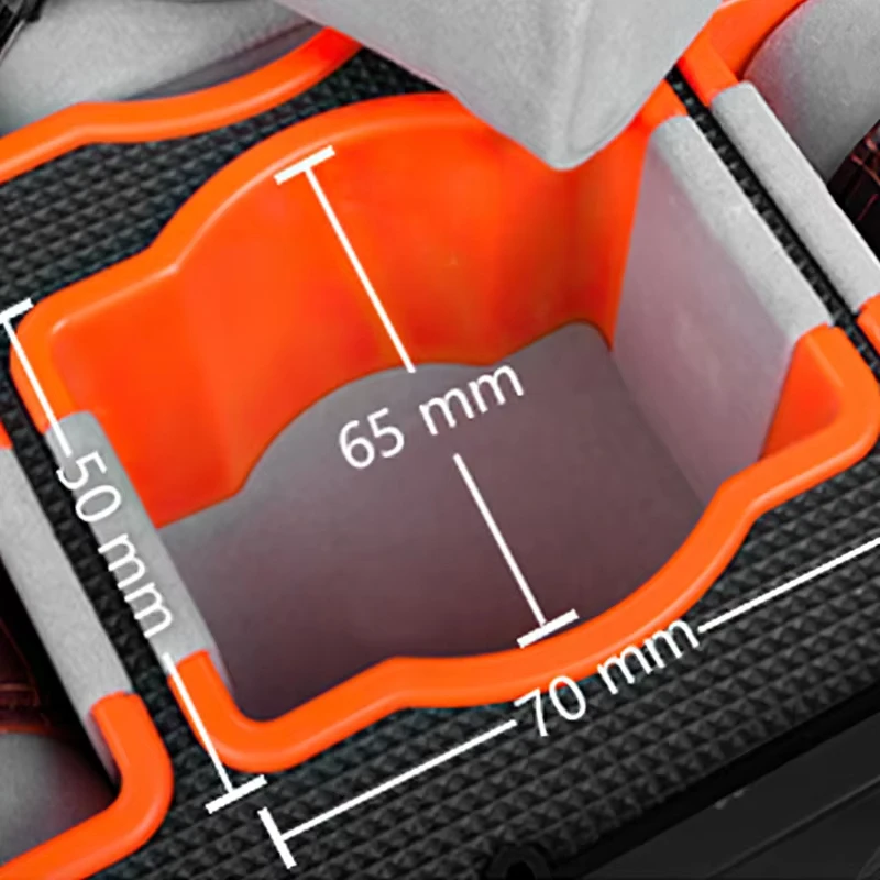 Waterproof Watch Storage Box for Men with Secure Anti-Drop Design, Portable Jewelry Display Case and Toolbox Organizer for Travel and Home, Protective Suitcase for Watches, Bracelets, Rings, and Accessories 16