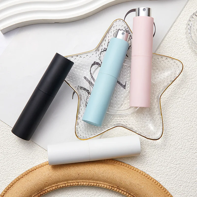 10ml Portable Refillable Perfume Atomizer – Mini Empty Spray Bottle for Travel, Compact Cosmetic Fragrance Dispenser, Leakproof Aluminum Tube Container for Essential Oils, Toner, and Makeup Mist 10ml Portable Refillable Perfume Atomizer – Mini Empty Spray Bottle for Travel, Compact Cosmetic Fragrance Dispenser, Leakproof Aluminum Tube Container for Essential Oils, Toner, and Makeup Mist 7