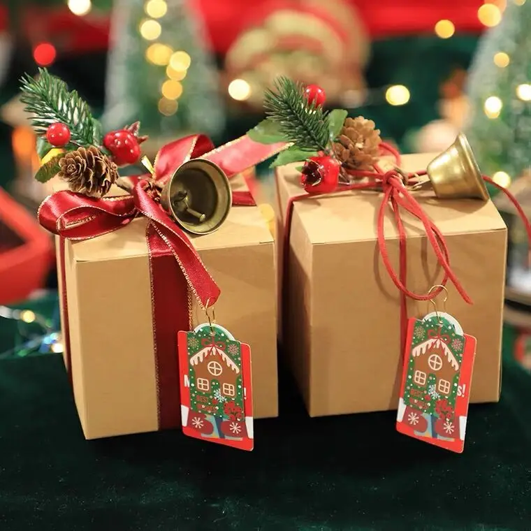 Kraft Paper Gift Boxes for Candles, Lipstick, Perfume, Cosmetics, Cake, Candy, DIY Biscuits, and Party Favors, Eco-Friendly Packaging for Weddings, Birthdays, and Events, Reusable Paper Containers, Factory Direct Supply 32