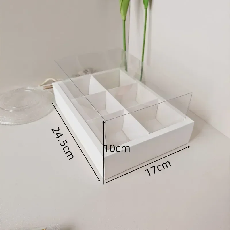 Why 87+ Bakeries Chose This: 10pcs Dessert Grid Boxes with 92% Transparency PET Lids – Foldable 6/9 Holes System Saves $2,400/Year in Freight Costs - 图片 10