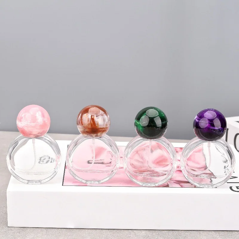 10PCS 25ML Refillable Clear Glass Perfume Bottles, Portable Travel Atomizer Spray Containers, Empty Cosmetic Liquid Vials, Leak-Resistant Mini Spray Bottles for Sampling, Gifting and Boutique Display