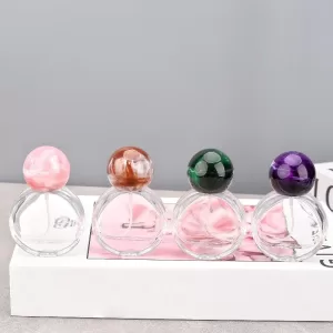 10PCS 25ml Clear Glass Perfume Bottles Empty Refillable Atomizer Vials – Portable Travel Cosmetic Spray Containers for DIY Fragrance, Essential Oils, Sample Packaging and Gift Bottle Accessories