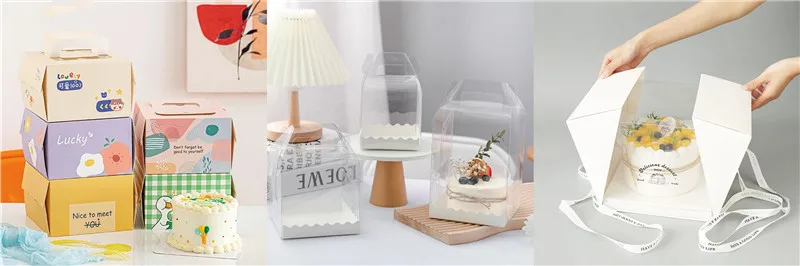 5pcs Mini Cupcake and Pastry Chocolate Paper Boxes in White and Pink, Handmade Dessert Packaging for Birthday Wedding Party, Small Gift Favor Containers Elegant Display