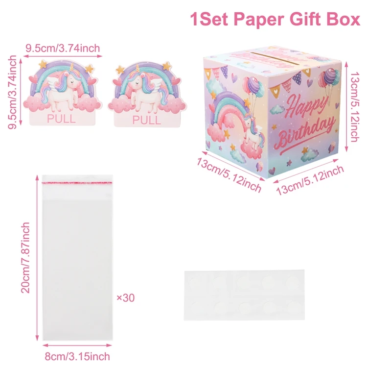 Birthday Money Gift Boxes with Pull-Out Happy Birthday Card, Fun Cash Surprise Packaging for Kids and Adults, Creative Party Favor Box for Birthday Celebrations, Durable and Reusable Paper Boxes - 图片 20