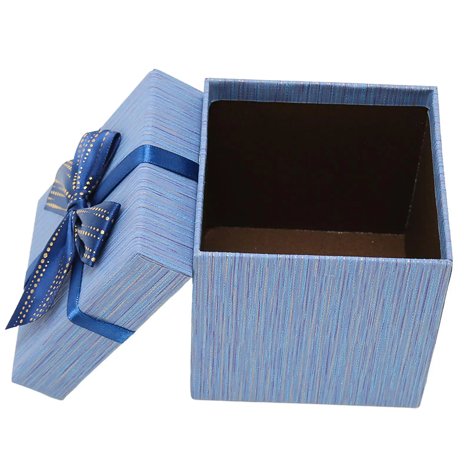 Elegant Gift Boxes with Lids 4Pcs | Decorative Paper Packaging Boxes for Wedding, Birthday, Christmas & Valentine’s Day | Reusable Present Box with Ribbon for Gift Wrapping and Decoration 7