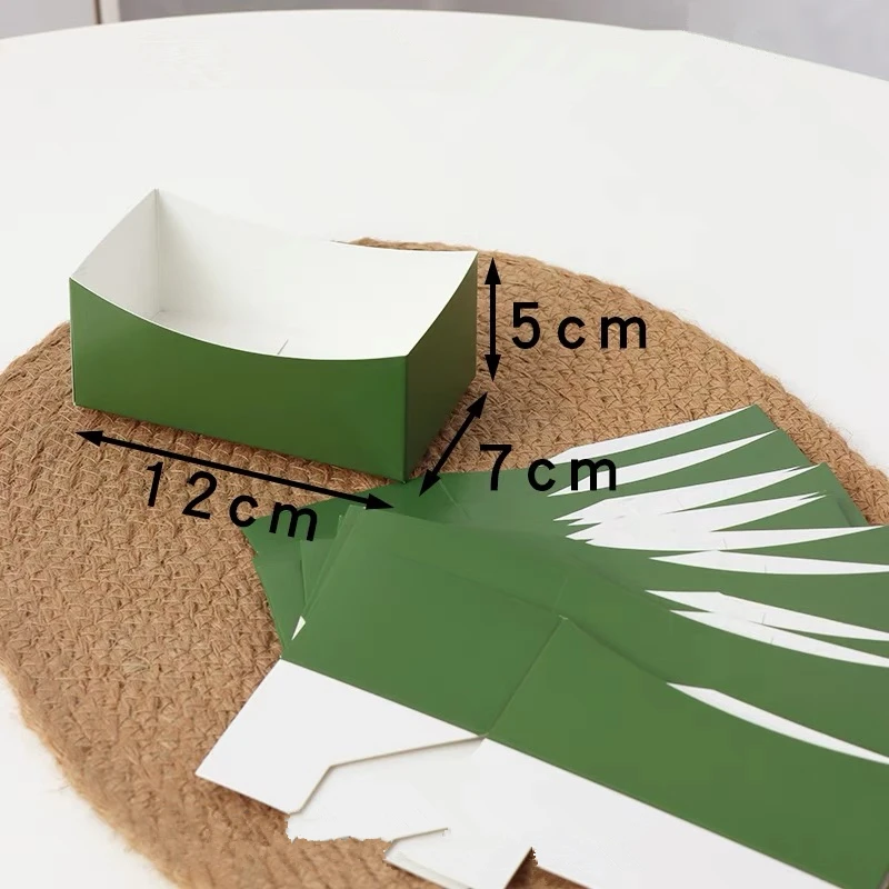 50pcs Creative Paper Boxes for Sandwiches, Toast, Egg Burn, Hot Dogs, Burgers, and DIY Baking, Disposable Party and Internet-Style Food Packaging 8