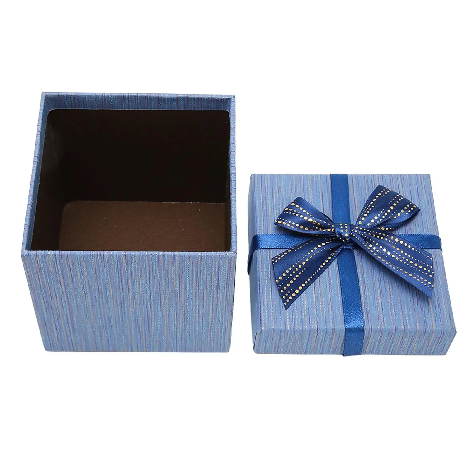 Elegant Gift Boxes with Lids 4Pcs | Decorative Paper Packaging Boxes for Wedding, Birthday, Christmas & Valentine’s Day | Reusable Present Box with Ribbon for Gift Wrapping and Decoration - 图片 7