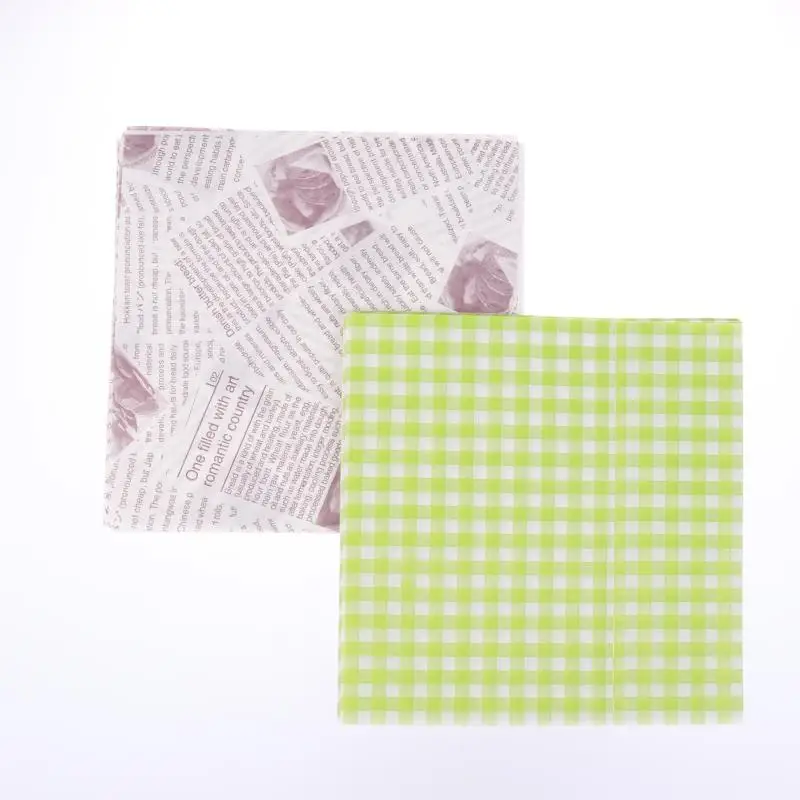 50 Pieces Premium Grease-Resistant Baking Paper Bags 18x18cm for Sandwiches, Donuts, Burgers, Fried Snacks, Picnic & BBQ Food Wrapping, Leak-Proof, Durable, Kitchen & Party Essentials 12