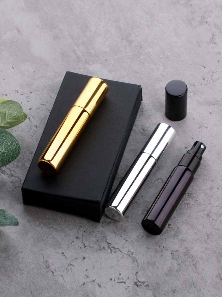 20pcs 10ml Empty Glass Perfume Bottles with Packing Boxes – Portable Refillable Spray Atomizer Vials, Travel-Sized Cosmetic Containers, Leak-Proof Mini Sample Sprayers for DIY Fragrance and Oils - 图片 3