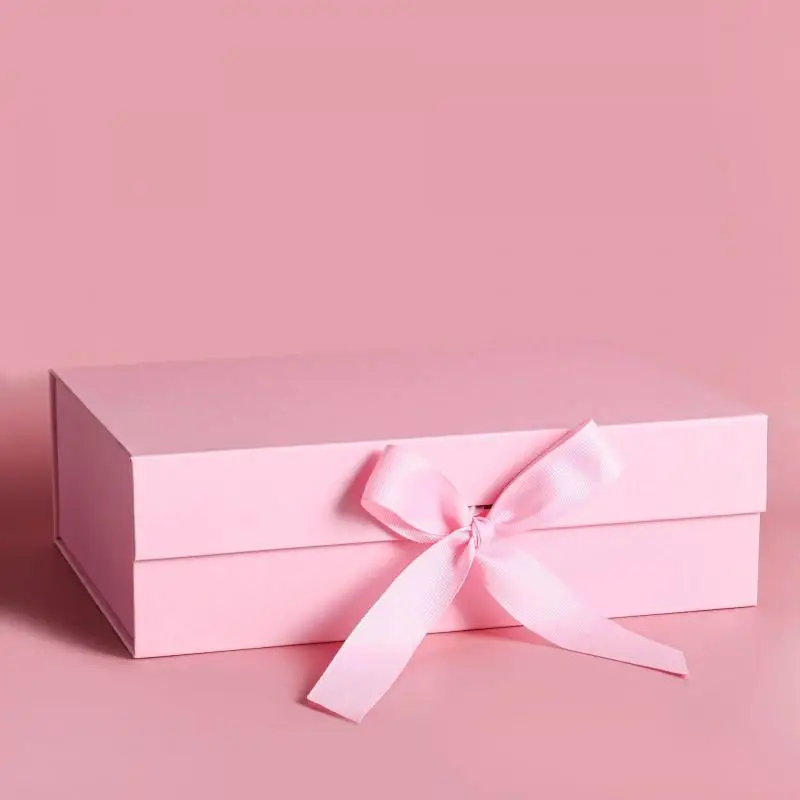 Luxury Magnetic Closure Gift Box – 10.24×7.48×3.15 in (26×19×8 cm) Cardboard Folding Box with Lid for Valentine's Day, Birthday Presents, Weddings, Party Favors, Event Decoration, and Elegant Gift Packaging - 图片 10