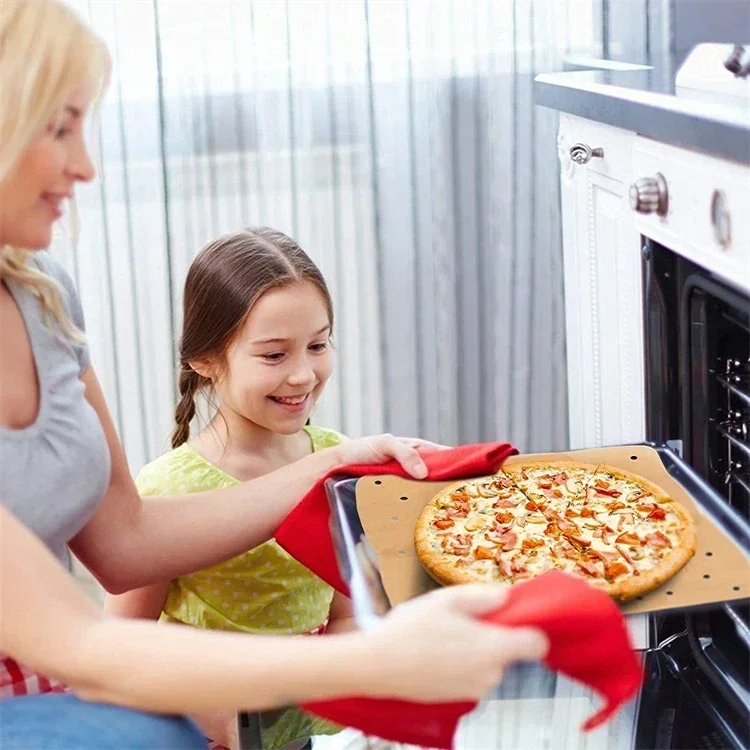 50/100 Pcs Square Air Fryer Parchment Paper Liners – Upgraded Disposable Baking Paper with Perforated Design for Frying, Cooking, Steaming and Oven Use 9