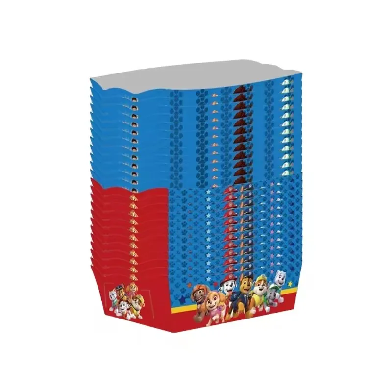 24Pcs Paw Patrol Party Snack Boxes Set, Disposable French Fries, Candy, Popcorn, and Snack Food Holders for Birthday Parties, Kids Celebrations, and Event Supplies - 图片 7