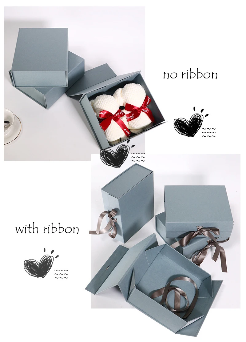 10PCS Luxury Magnetic Gift Boxes with Custom Logo, Foldable Cardboard Proposal Boxes for Bridesmaid or Birthday Gifts, Elegant Packaging Boxes for Jewelry, Wedding, Party, and Boutique Presentation 4