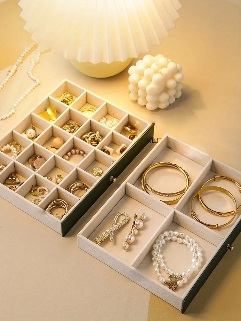 1PC Jewelry Storage Box | Necklace Earrings Organizer Case | Elegant Jewelry Gift Box Packaging | Ideal Choice for Wedding Birthday Valentine’s Day Gift Packaging Display 7