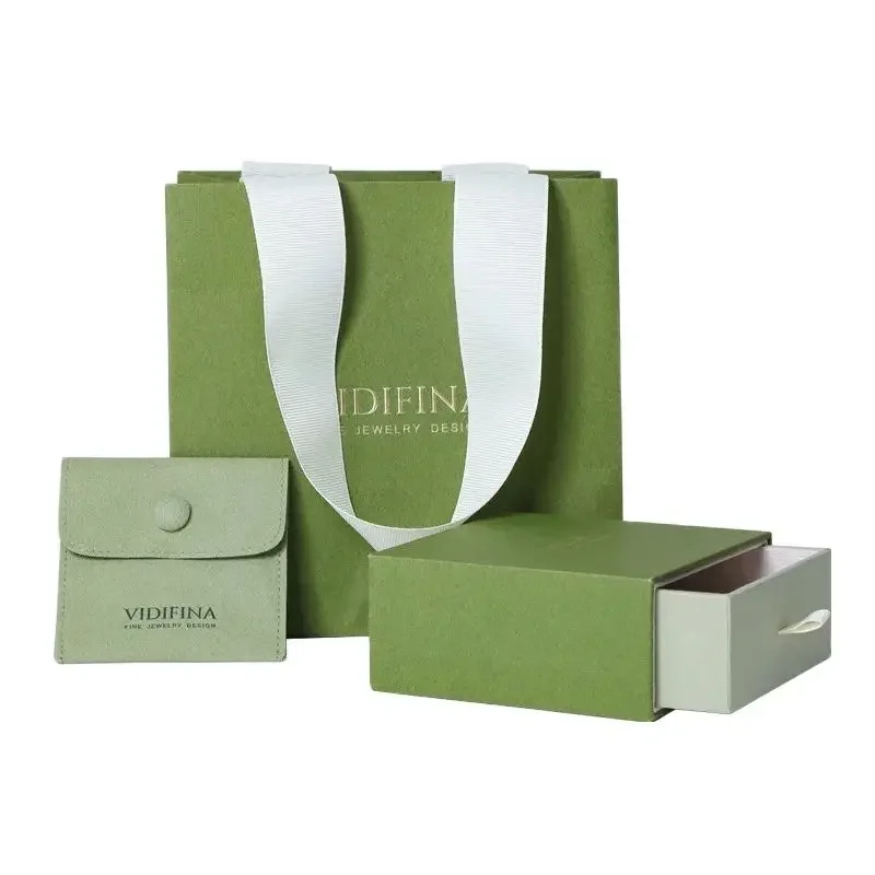 500pcs/Customizable Fashion Jewelry Packaging Bags with Handle, Exquisite Logo Design Cardboard Box and Microfiber Velvet Pouch for Rings, Earrings, Necklace, Bracelet Gift Display