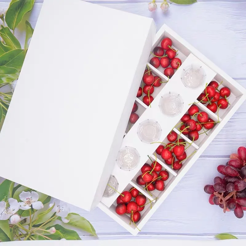 Large Capacity Disposable Packaging Boxes for Cakes, Desserts, Fruits, Picnic Treats, Outdoor Gatherings, Spring Outing, Hotels, Afternoon Tea, Lattice Design Cardboard Containers with Lid, Food-Grade Corrugated Paper, Multi-Size Options - 图片 4