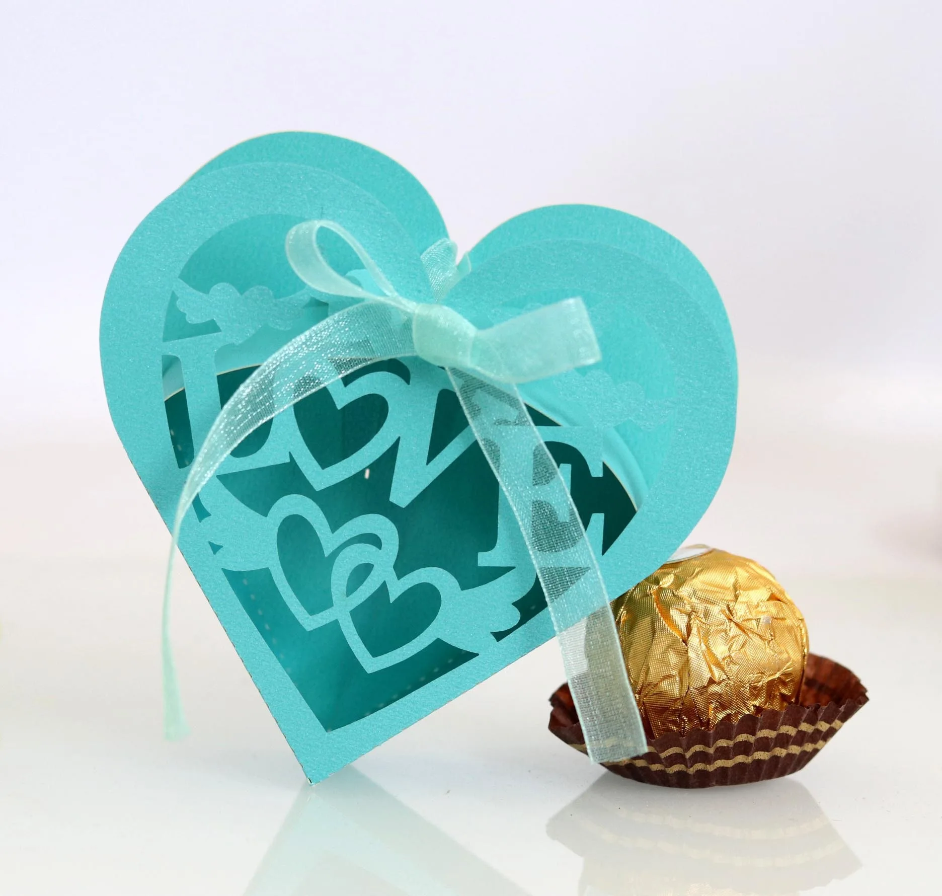 25/50/100pcs Heart Shaped Candy Boxes with Love Cutouts, Valentine’s Day Favor Packaging for Weddings, Anniversaries, Christmas, Birthday Parties, Decorative Gift Cartons for Chocolates and Cookies - 图片 8