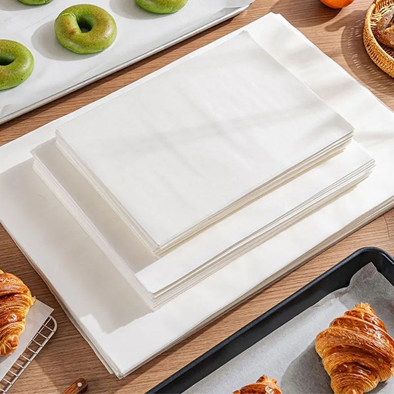 50/100pcs Non-Stick Silicone Baking Paper – Square & Rectangular Greaseproof Sheets for Barbecue, Steaming, Freezing, Cooking, Oven & Kitchen Camping Tools - 图片 4