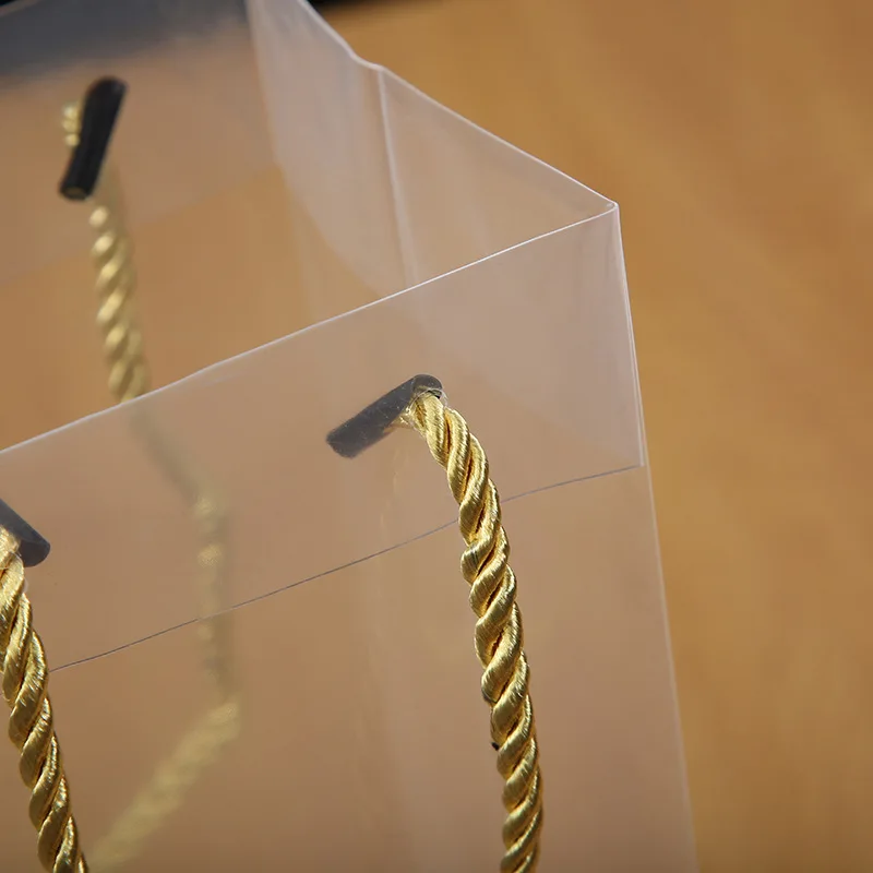 Nautical Wine Gift Bag for 750ml Single Bottle – Transparent Kraft and Clear Plastic Wine Packaging Bag, Elegant Reusable Gift Package for Wine, Champagne, Spirits, and Party Gifts, Free Shipping