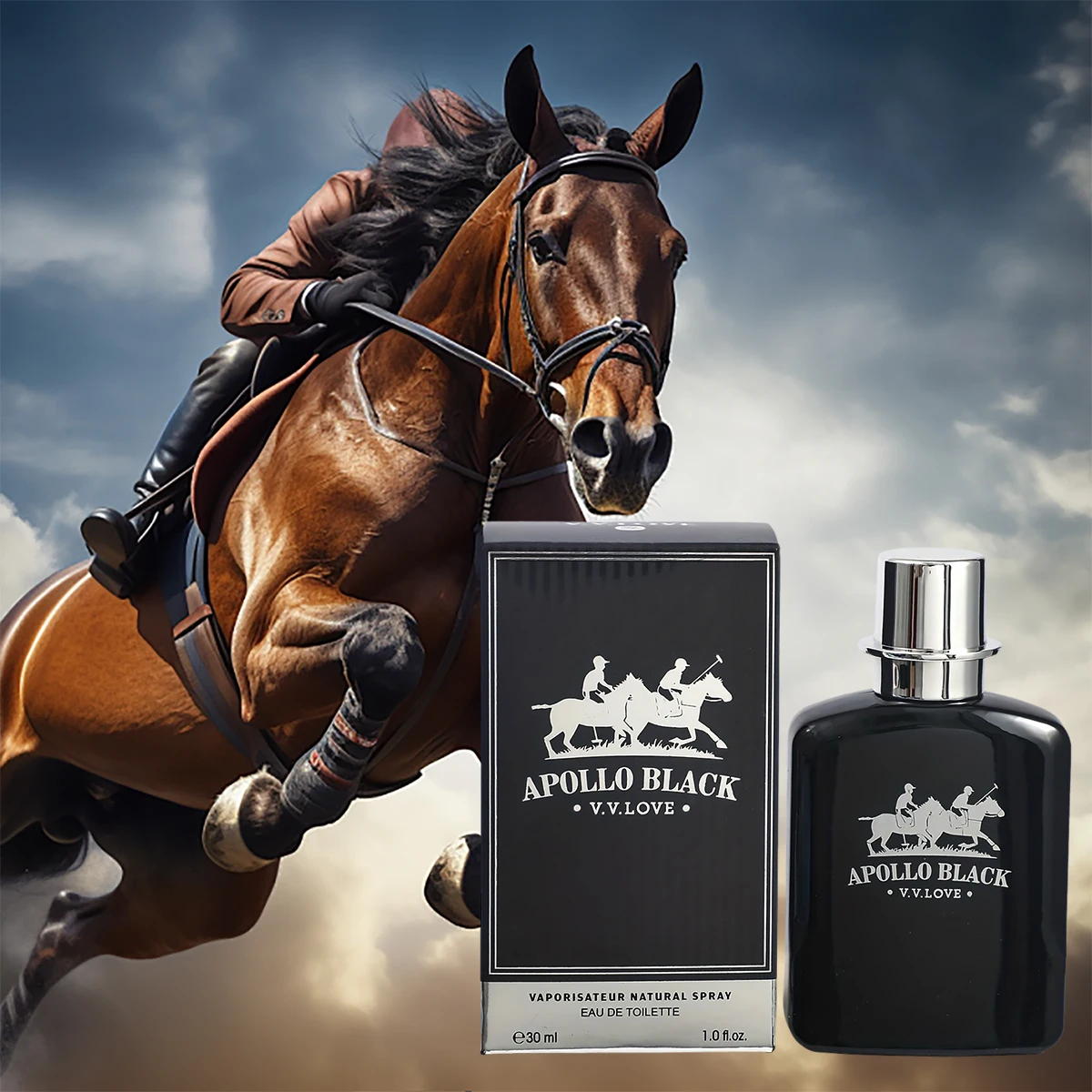 30ML Apollo Men's Perfume Bottle with Fine Mist Spray and Luxury Gift Box, Multiple Material Options Including Glass, Acrylic, PET or Metal, Long-Lasting Pheromone Cologne Inspired by Polo EDP for Retail, Gifting, and Factory Direct Orders 4