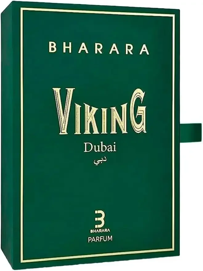 3.4oz Viking Dubai Unisex Perfume Bottle with Gift Box, Refillable Glass Atomizer Spray Container, Portable Travel Sub-Bottle for Fragrance, Essential Oils, DIY Perfume, Luxury Packaging, NEW IN BOX - 图片 3