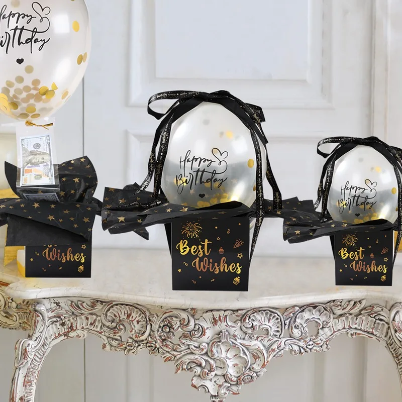 Birthday Money Gift Boxes with Pull-Out Happy Birthday Card, Fun Cash Surprise Packaging for Kids and Adults, Creative Party Favor Box for Birthday Celebrations, Durable and Reusable Paper Boxes 13