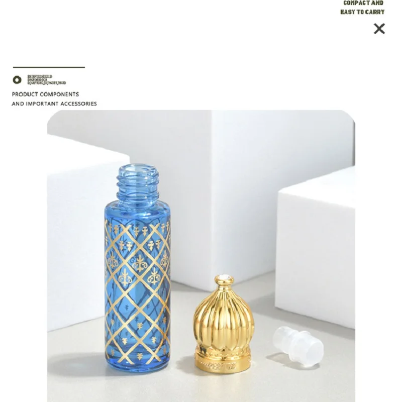 8ml Refillable Mini Glass Bottles – Portable Essential Oil, Perfume, and Cosmetic Liquid Container, Compact Colorful Reusable Bottles for Travel, Aromatherapy, and DIY Fragrance Storage 2