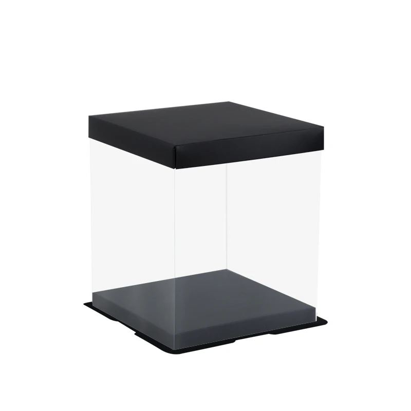 Clear PVC Gift Box – Crystal Display Packaging Case for Rose Bears, Cakes, Wedding Favors, Birthday & Christmas Gifts – Decorative Dessert Box for Retail, Display, Events & Keepsakes 7