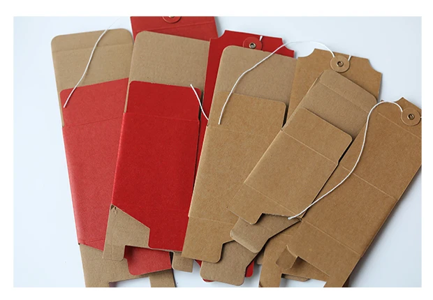 10pcs Red DIY Candle Gift Boxes, Empty Kraft Paper Packaging for Scented Candles, Wedding Favors, Candy, or Small Gifts, Elegant Reusable Paper Cartons, Direct from Factory with Ribbon Option 2