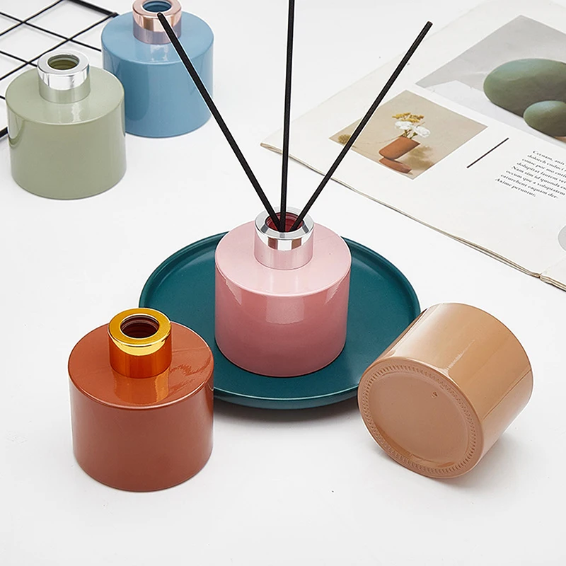 150ml Refillable Glass Diffuser and Perfume Bottles – Empty Fragrance Containers for Essential Oils, Aromatherapy, Home Decor, Stress Relief, Cosmetic Storage, Elegant and Reusable 9