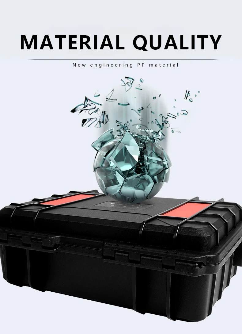 Waterproof Watch Storage Box for Men with Secure Anti-Drop Design, Portable Jewelry Display Case and Toolbox Organizer for Travel and Home, Protective Suitcase for Watches, Bracelets, Rings, and Accessories 1