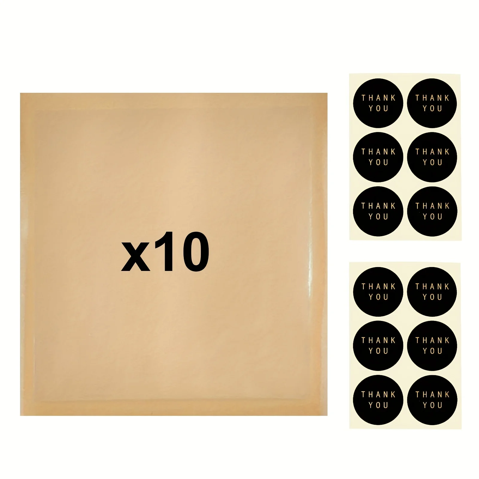 Custom Kraft Bakery Bags with Clear Window & Stickers – 7" Heat-Sealable Treat Pouches - 图片 7