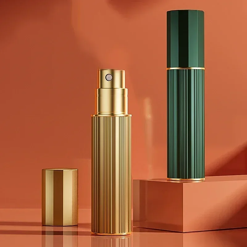 5ML 10ML Portable Refillable Perfume Atomizer Bottles, Mini Bottom-Filling Cosmetic Spray Containers for Travel, Makeup, and Everyday Use, Lightweight Liquid Dispensers for Fragrance and Beauty Essentials - 图片 6