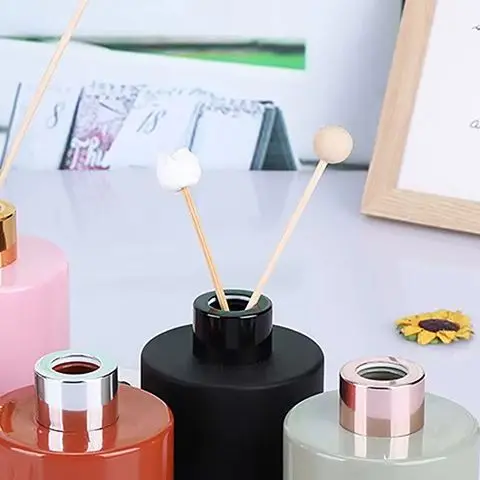 150ml Refillable Glass Diffuser and Perfume Bottles – Empty Fragrance Containers for Essential Oils, Aromatherapy, Home Decor, Stress Relief, Cosmetic Storage, Elegant and Reusable