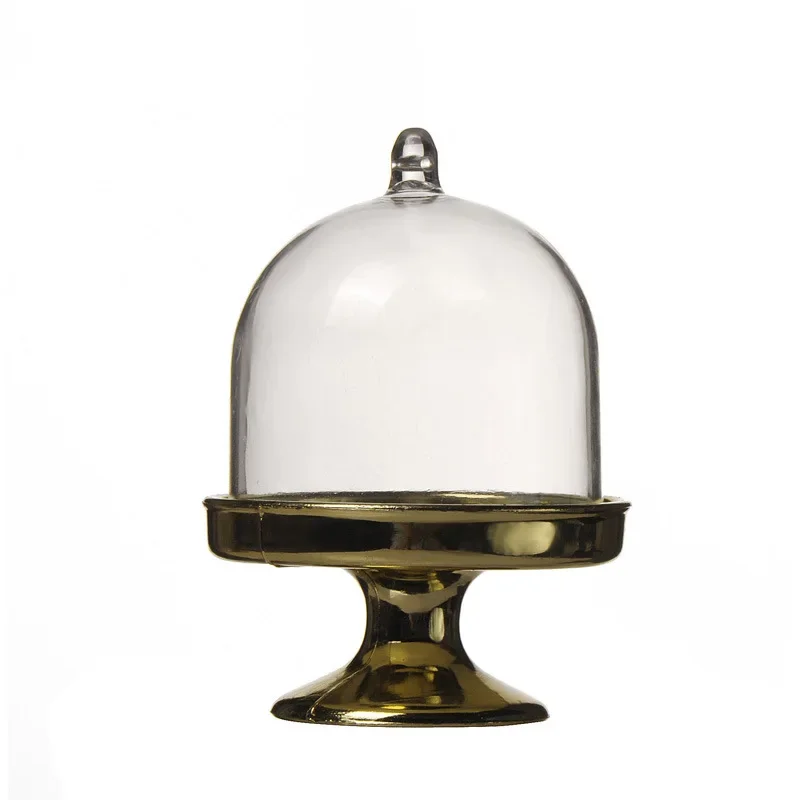 4/12pcs Clear Plastic Mini Candy and Cupcake Boxes with Lids, Elegant Wedding Gift Boxes, Party Dessert Display Trays, Macaron Holders, Birthday Favors, Table Decor for Special Events - 图片 8