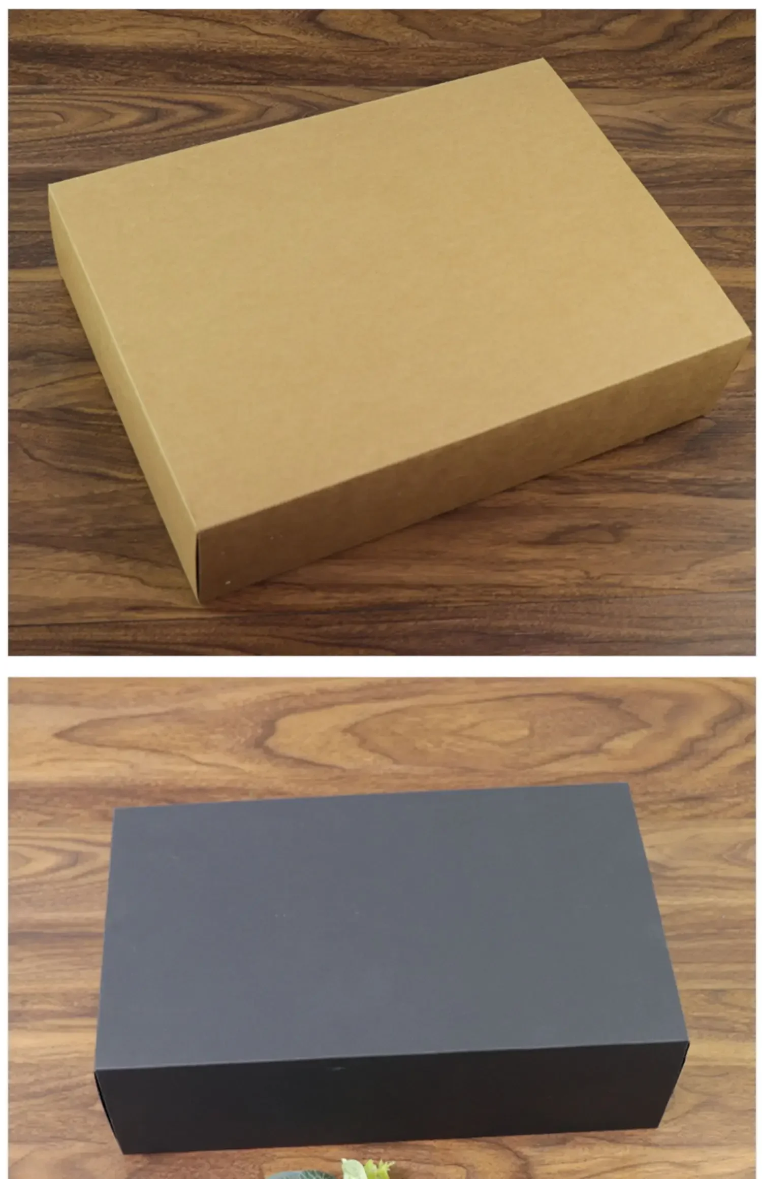 10PCS Drawer Style Kraft Cardboard Packaging Boxes, Black Pull-out Gift Case for Tea, Socks, Accessories, and Small Clothing, Reusable Eco-Friendly Drawer Box for Elegant Retail Storage and Gift Wrapping 4