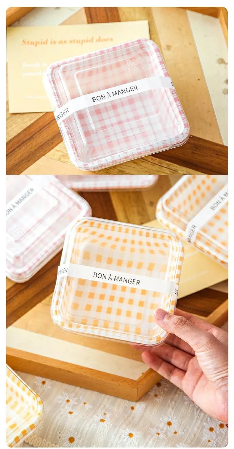 Disposable Lunch Boxes with Lids, Food-Grade Plastic Bento Containers for Vegetables, Fruit, Salad, Takeaway Meals, Cake, Sushi, and Portion-Controlled Meal Prep, 10/20pcs 4