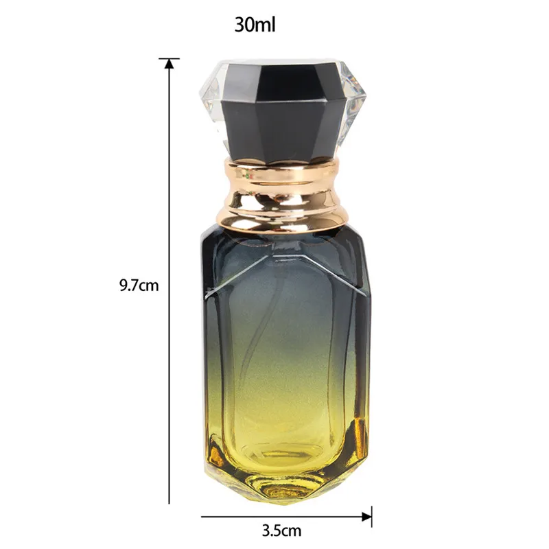 5/10/15PCS 30ml Empty Glass Spray Bottles with Screw Cap – Refillable Portable Containers for Perfume, Essential Oils, Skincare Liquids, Travel and Cosmetic Packaging with Durable Fine Mist Atomizer - 图片 6