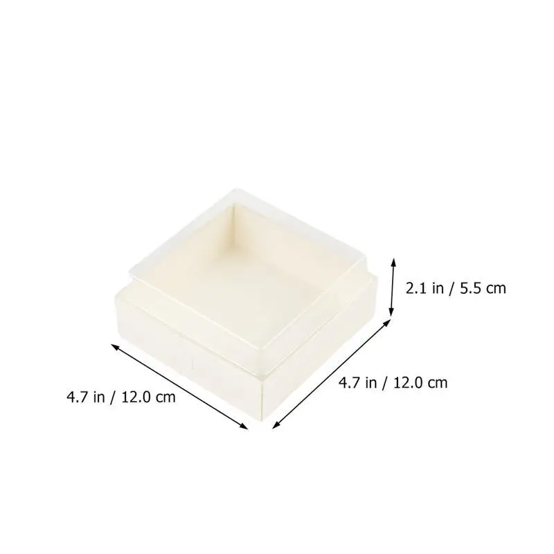 10 Pcs Disposable Cake Boxes with Clear Lid – Cupcake, Cookie, Bread, and Burger Packaging Trays – Portable Food Containers for Takeout, Bakery Display, Wedding or Party Favors - 图片 8