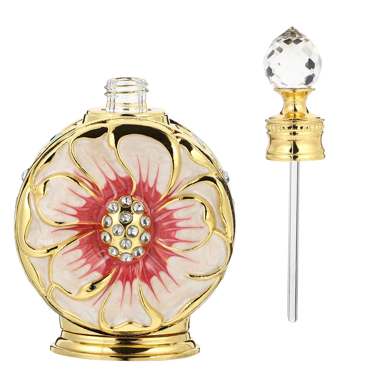 12ml Refillable Perfume Bottle for Women – Premium Arabic Essential Oil Spray, Apothecary-Style Fragrance Container, Travel-Friendly, Free Shipping, Elegant Arabesque Scent Storage for France and Middle Eastern Perfumes - 图片 6