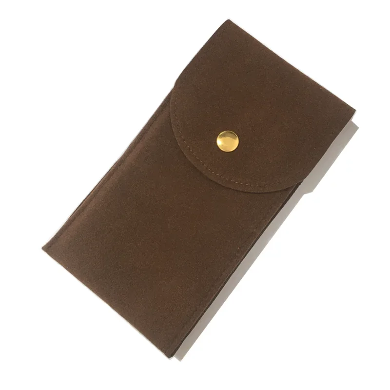 Travel Watch Organizer | Premium Embers Travel Watch Bag in Blue, Green, Gray, and Black Flannelette, Soft Velvet Lined Portable Storage Case for Wristwatches, Durable Dust-Proof Organizer, Compact Gift Pouch for Men, Business, Gym, and Travel - 图片 20