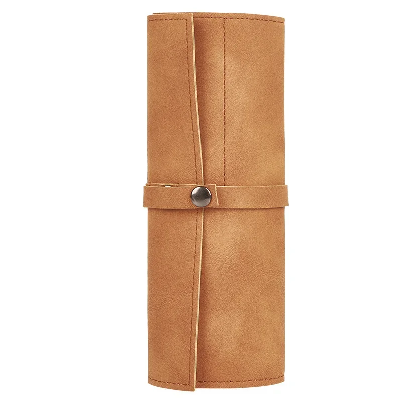 Travel Watch Organizer | Premium Full Grain Leather Watch Band Roll Organizer, 5-Slot Handmade Travel Case for Watch Straps, Portable Storage Box for Watch Lovers, Easy Carry-On Accessory for Watches & Jewelry - 图片 8