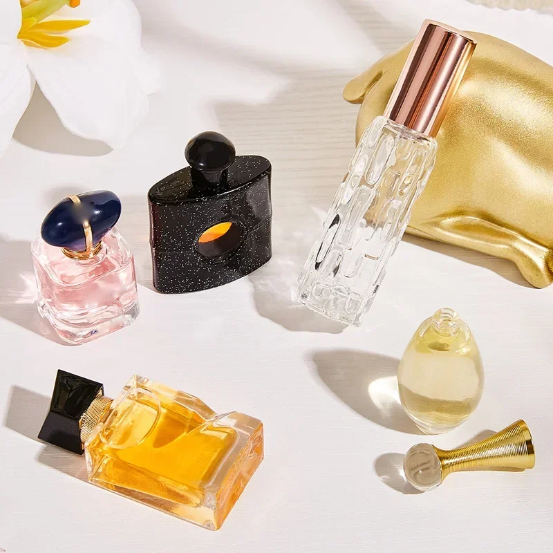 60ML Unisex Perfume Bottle and Pheromone Cologne Set with Fine Mist Spray and Luxury Gift Box, Multiple Materials Including Glass, Acrylic, PET or Metal, Long-Lasting Woody Floral Fragrance for Compact, Portable, Gifting, and Factory Direct Orders - 图片 4