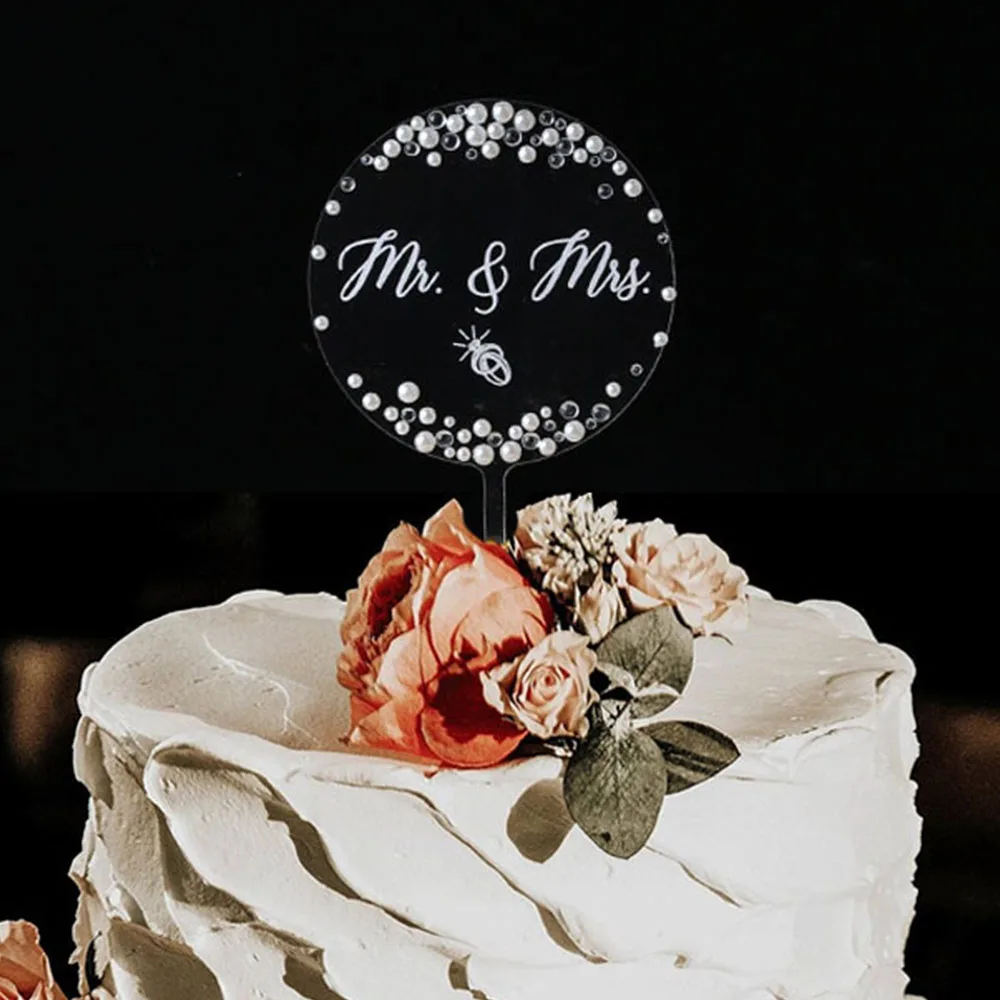 Why 10,000+ Couples Choose This Mr and Mrs Cake Topper with Real Crystal & Pearl Details – Guangzhou Factory's Wedding Secret Revealed 1